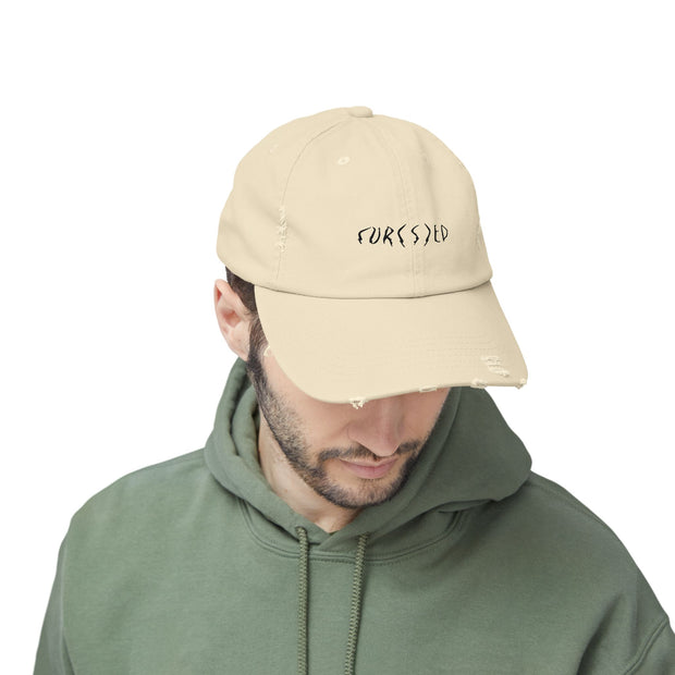 Unisex Distressed Cap | Cur(S)ed®