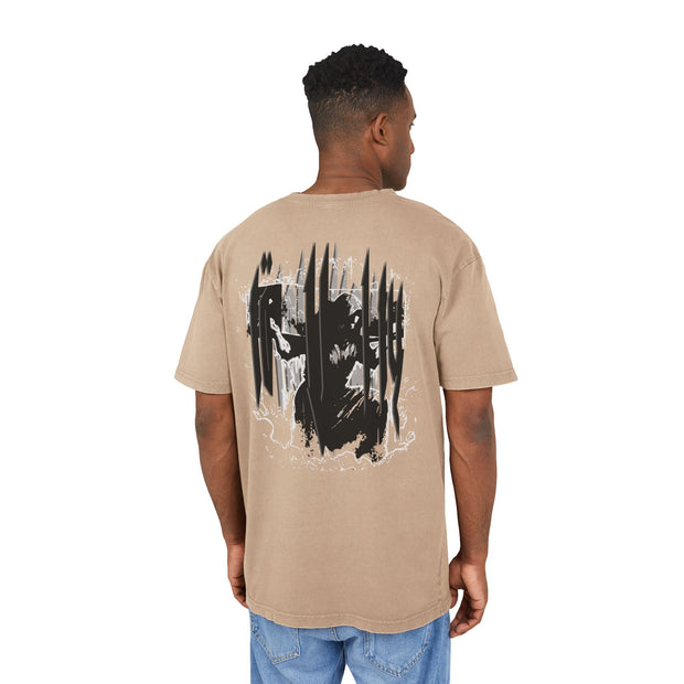 Men's Acid Washed Heavy Oversize Tee | TotalVitality©